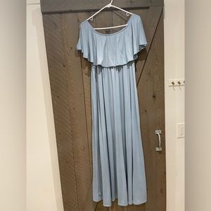 Maternity Off the Shoulder Dress